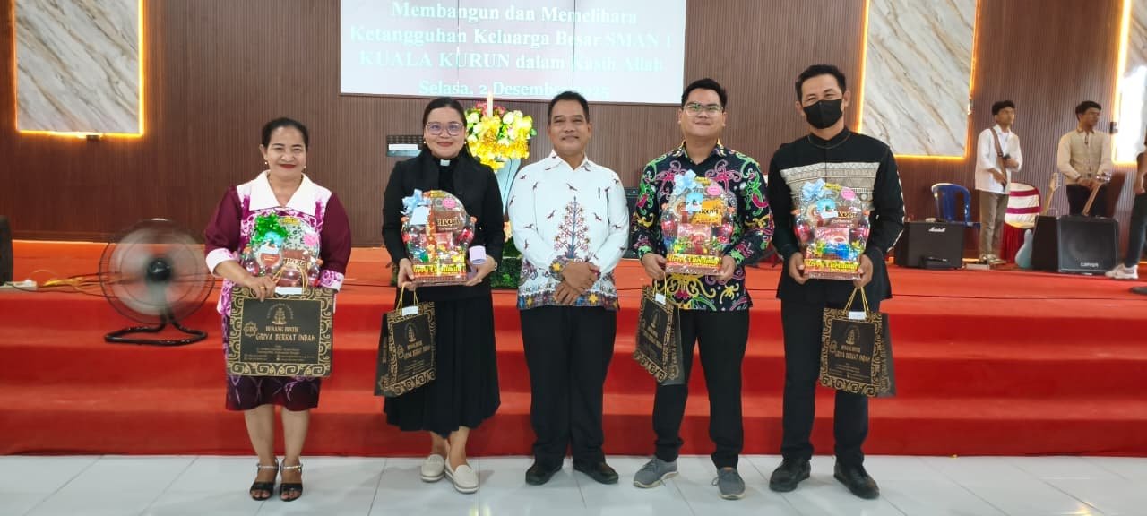 Hangatnya Natal SMAN 1 Kuala Kurun: Membawa Damai di Penghujung Tahun