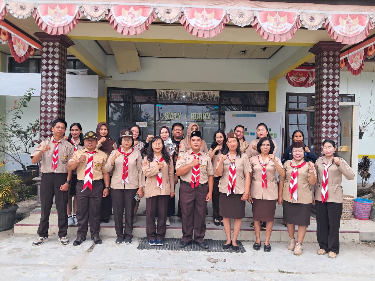 Perkuat Karakter Siswa, SMAN 1 Kuala Kurun Gelar Perjusami Tamu Ambalan 2026