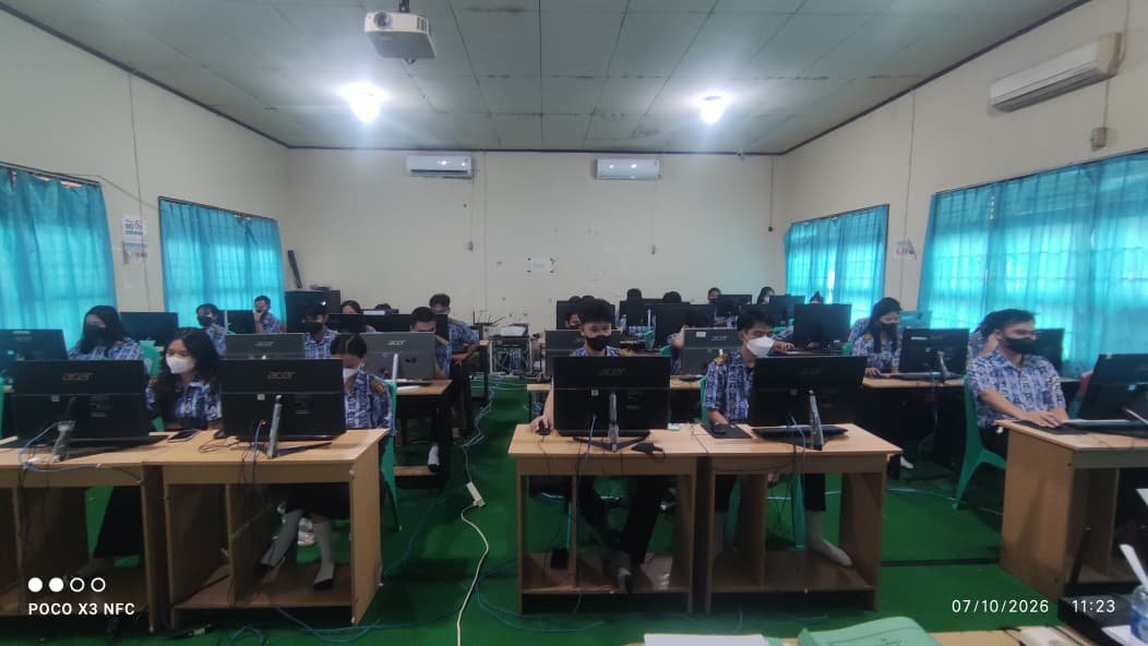 Pelaksanaan Gladi Bersih TKA 2026 di SMAN 1 Kuala Kurun Gemlombang 1 Berjalan Lancar dan Tertib